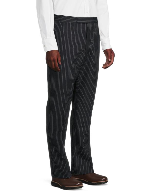 Compra Thom Browne Fit-1 Pantalones de lana con raya diplomática