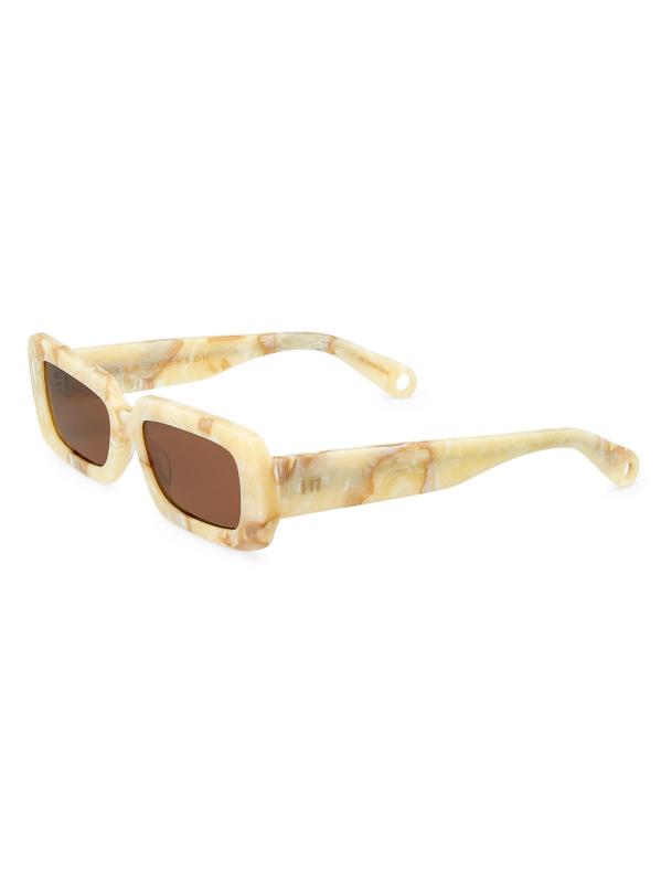 Gigi 54MM Rectangular Sunglasses