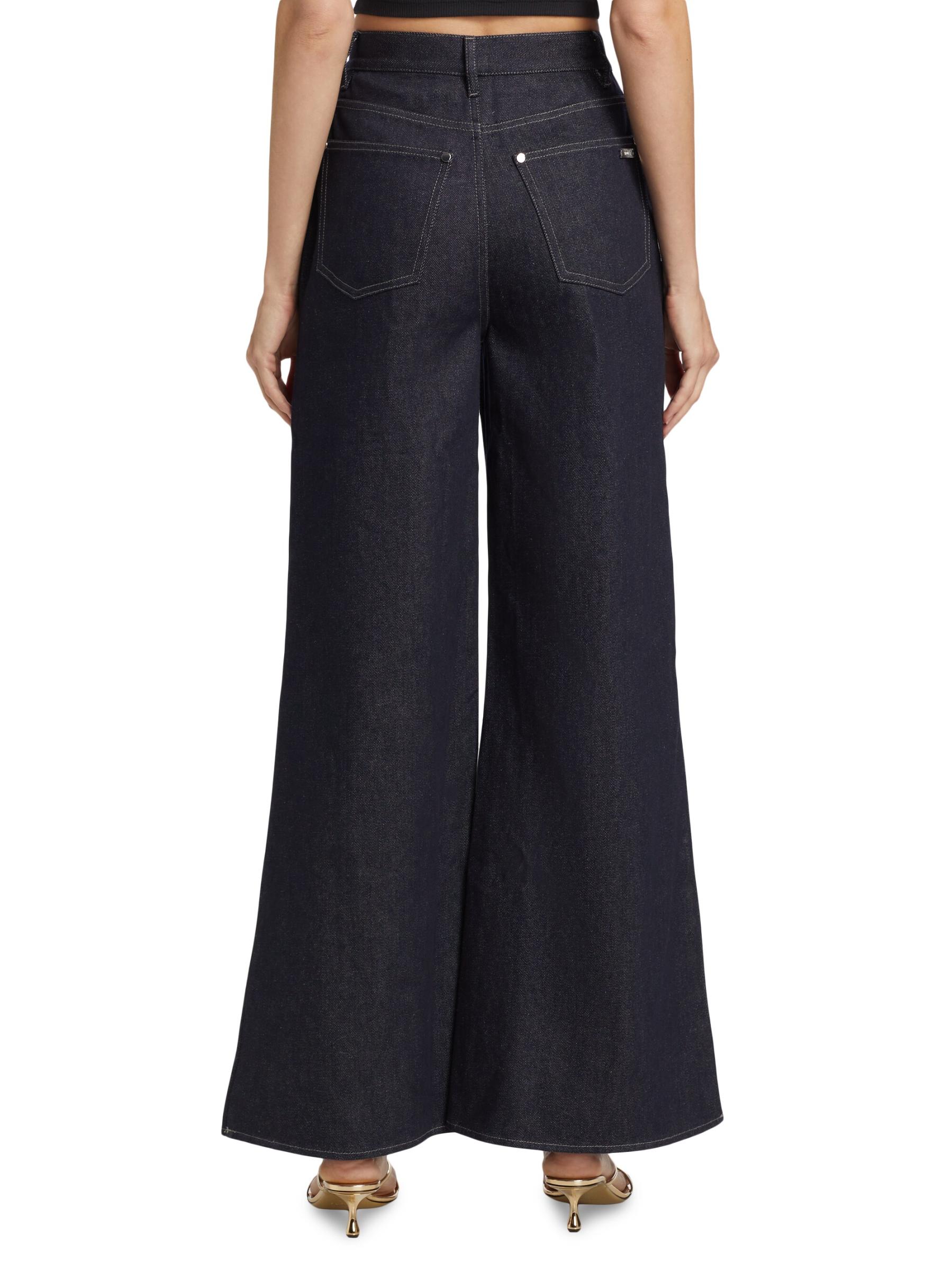 Shop ET OCHS - Ezra Denim Wide-Leg Pants | Saks Fifth Avenue