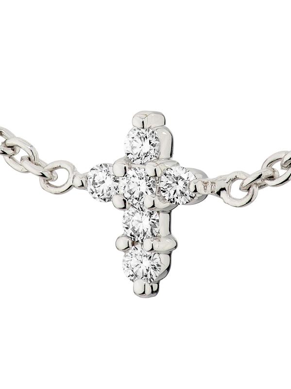 #4: سوار تايني تريزرز من الذهب الأبيض عيار 18 قيراط والألماس عيار 0.18 TCW - أبيض + ذهبي