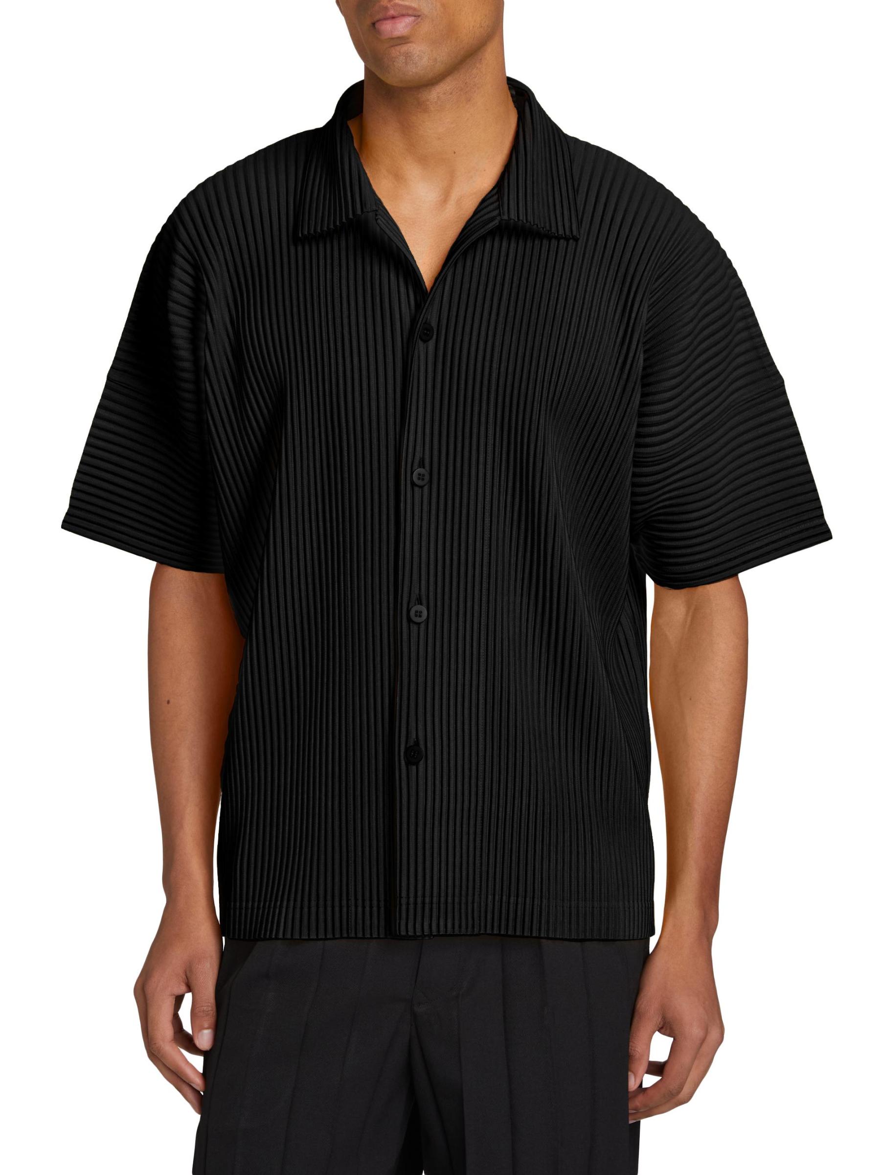 最終値下げ　HOMME PLISSE ISSEY MIYAKE シャツ Shop Homme Plissé Issey Miyake - July Relaxed-Fit Button-Front