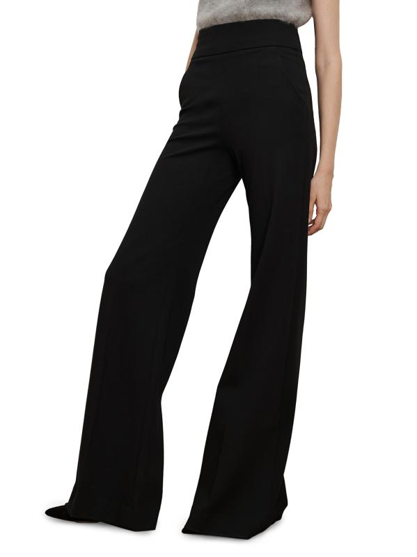 #2: بنطال كاليندا واسع الساق - أسود