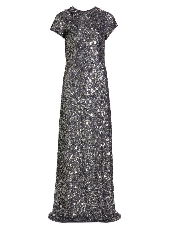 فستان جودي مزيّن على شكل حرف A