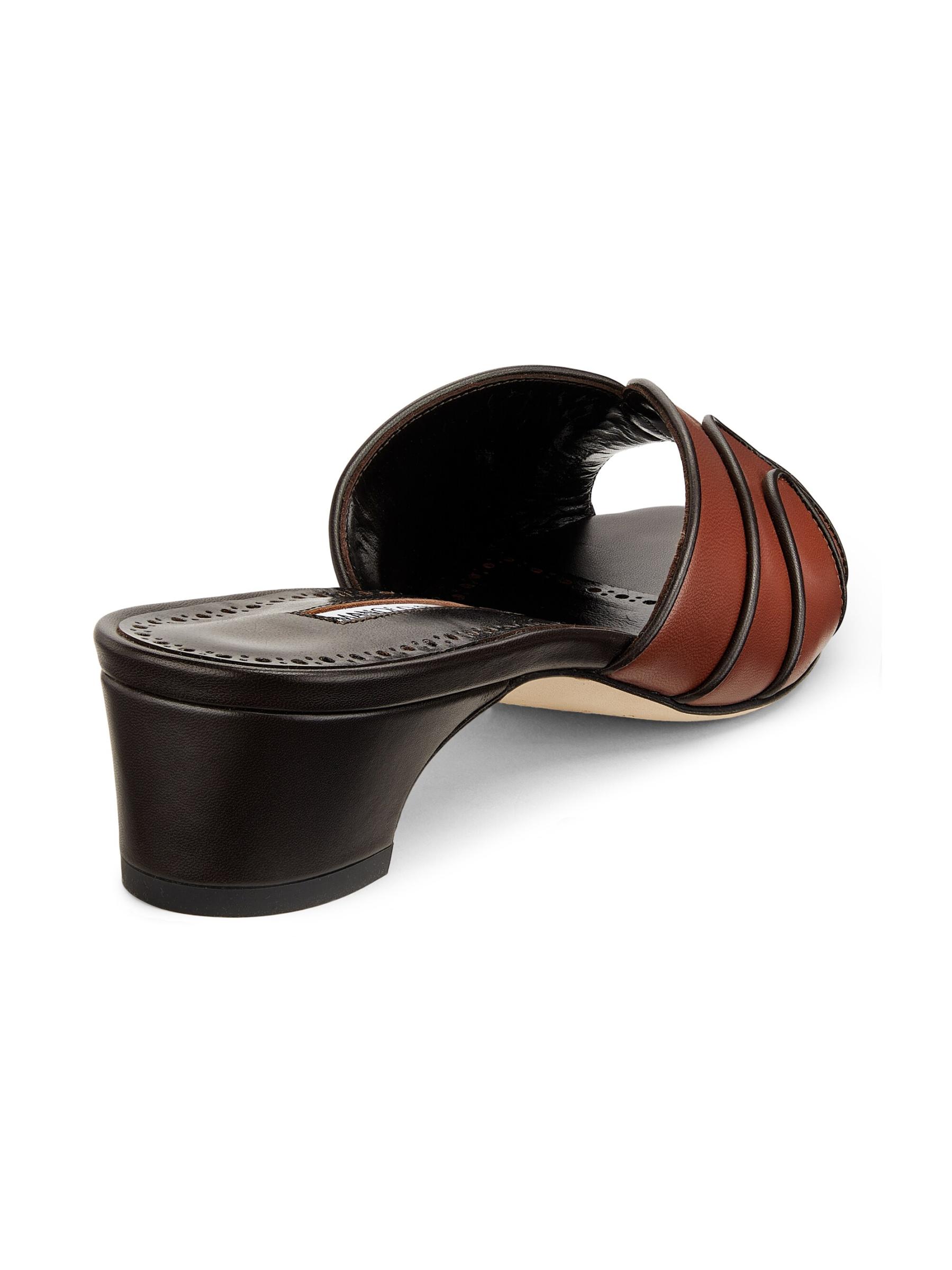 78▢MANOLO BLAHNIK CHIVELAFLAT UT0820-2 Manolo Blahnik Chivela 90 Satin Sandal – Bluefly