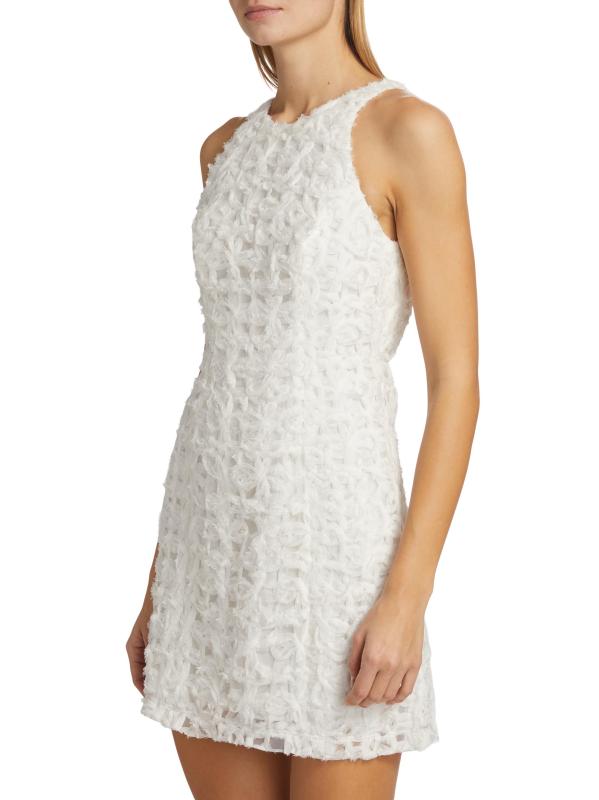 #3: فستان قصير بنقش خماسي - عاجيي