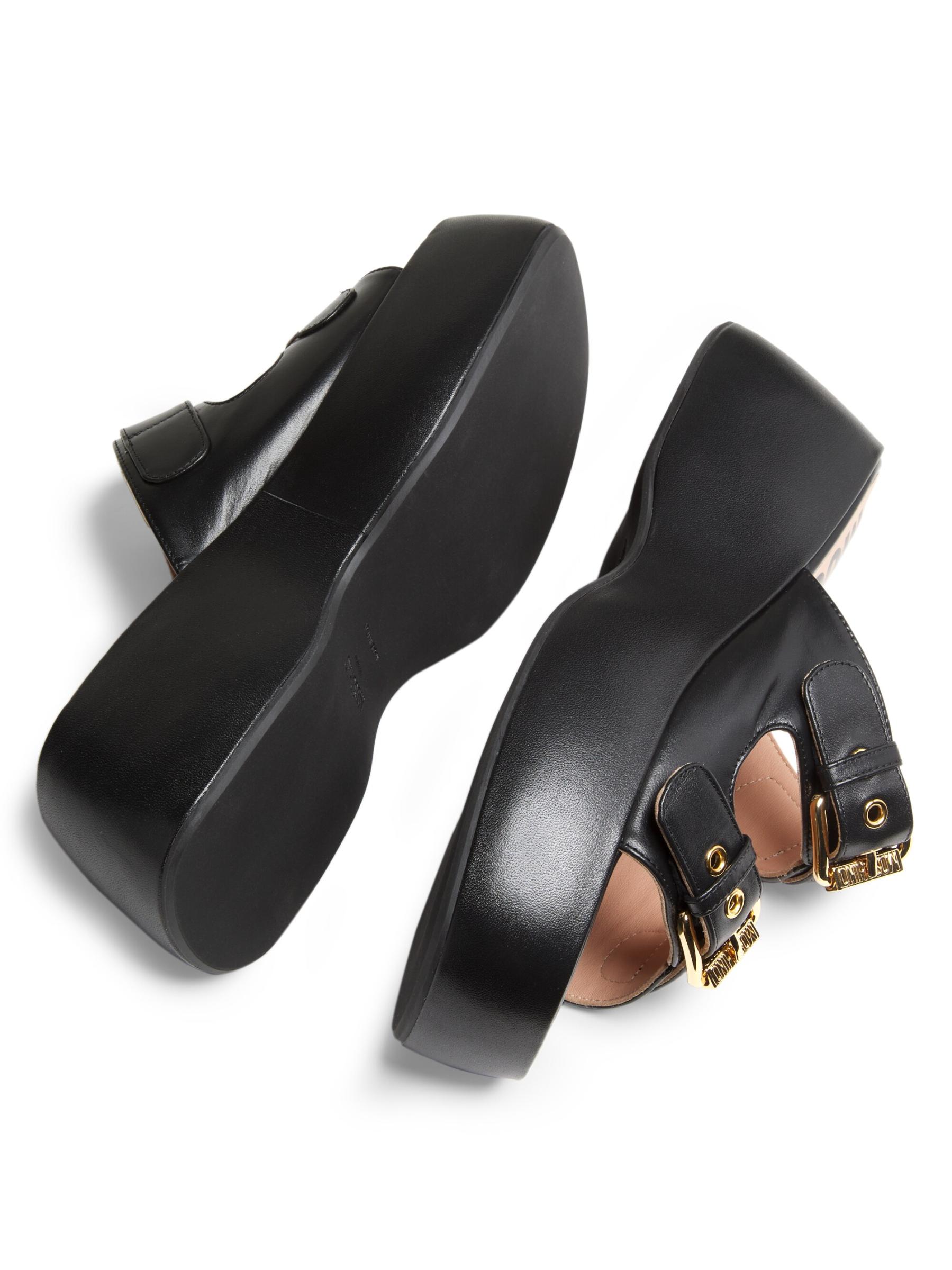 サンダル・ミュール Moschino Sandal With Woven Buckle Moschino Sandal With Woven Buckle | italist