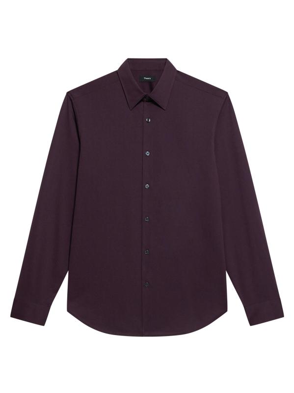 قميص سيلفان بتصميم محبوك