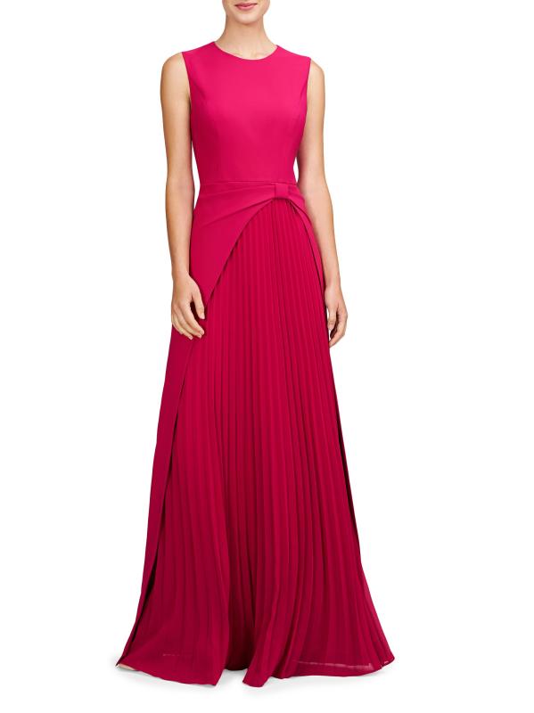 Pleated Dress Kay Unger Plus Size Dresses Shop Kay Unger Brielle