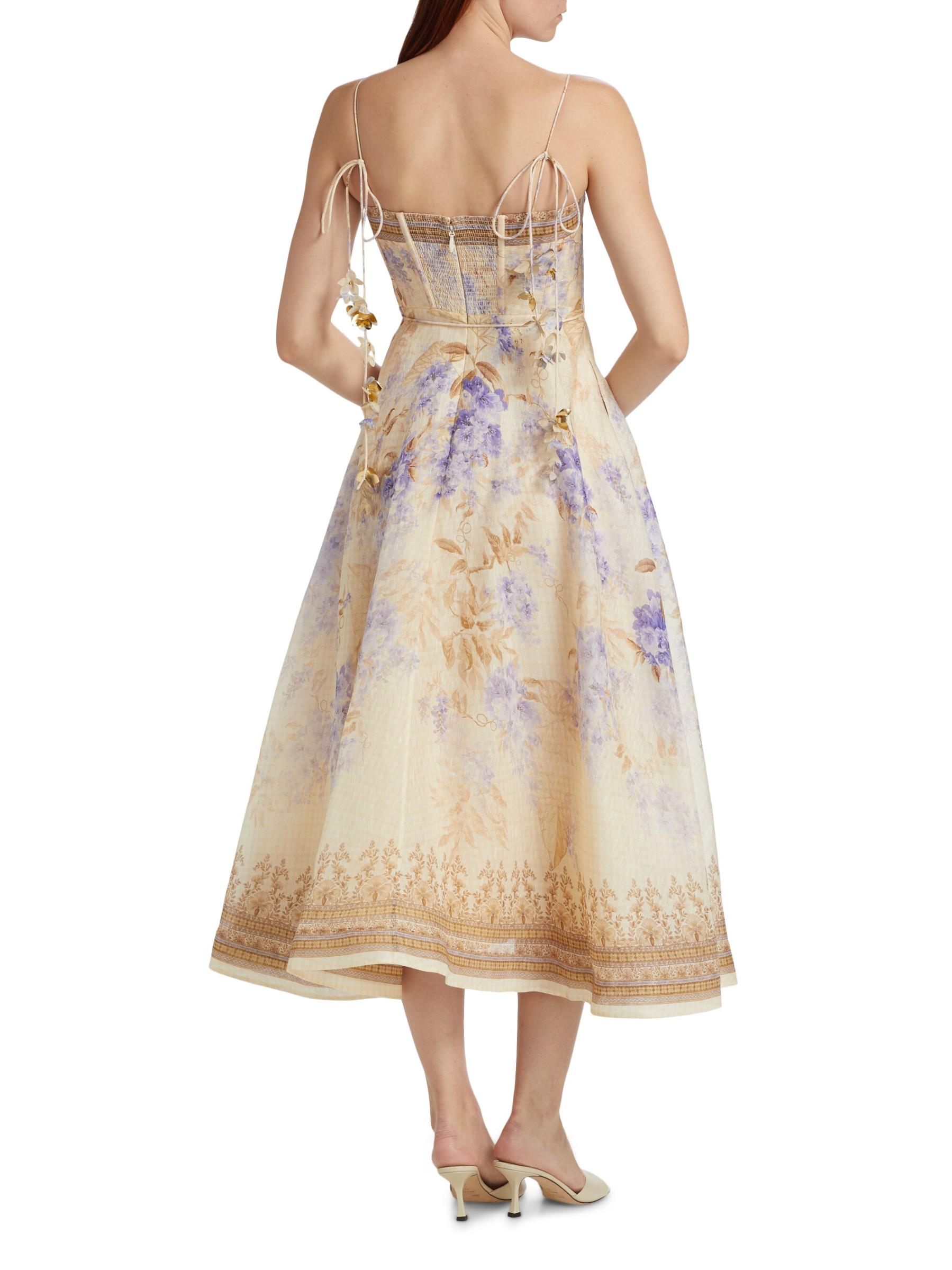 【美品】ハーリップトゥ　Limoges Floral Midi Dress 新色】Secret Garden Midi Dress