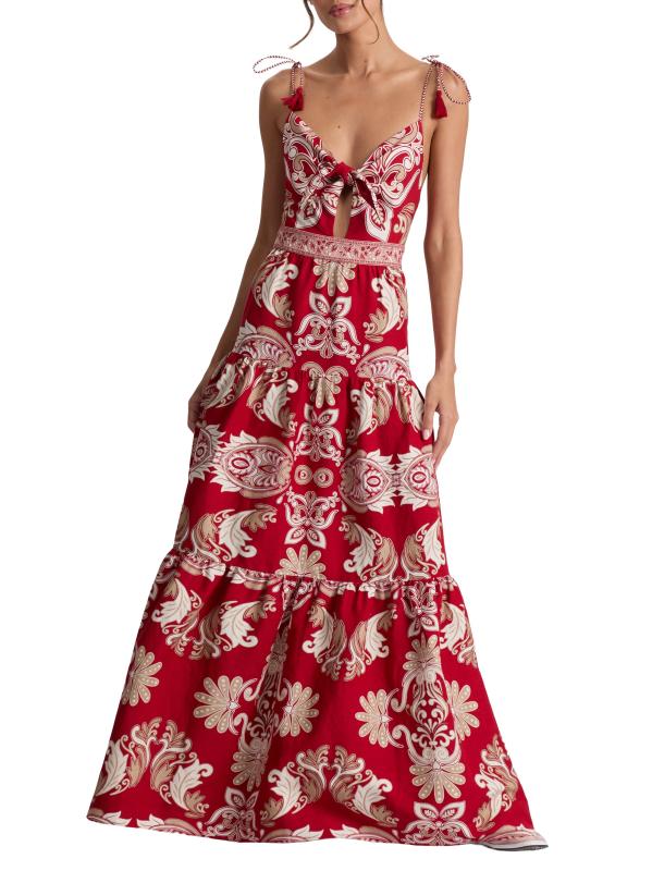 Alice Olivia オリビア 大特価！シフォンラッフル ピンク ドレス alice+olivia シフォンラッフル ピンクドレス - メルカリ