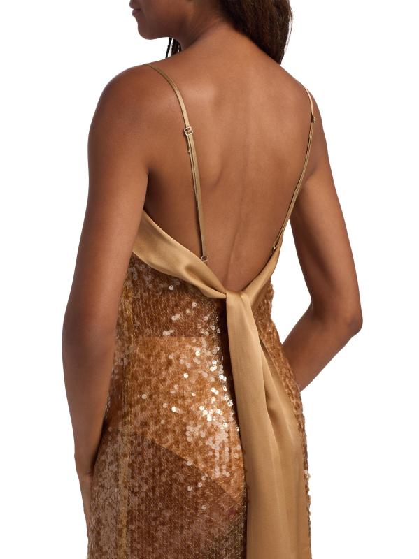 #5: فستان بيليت مزين بالترتر - عسل