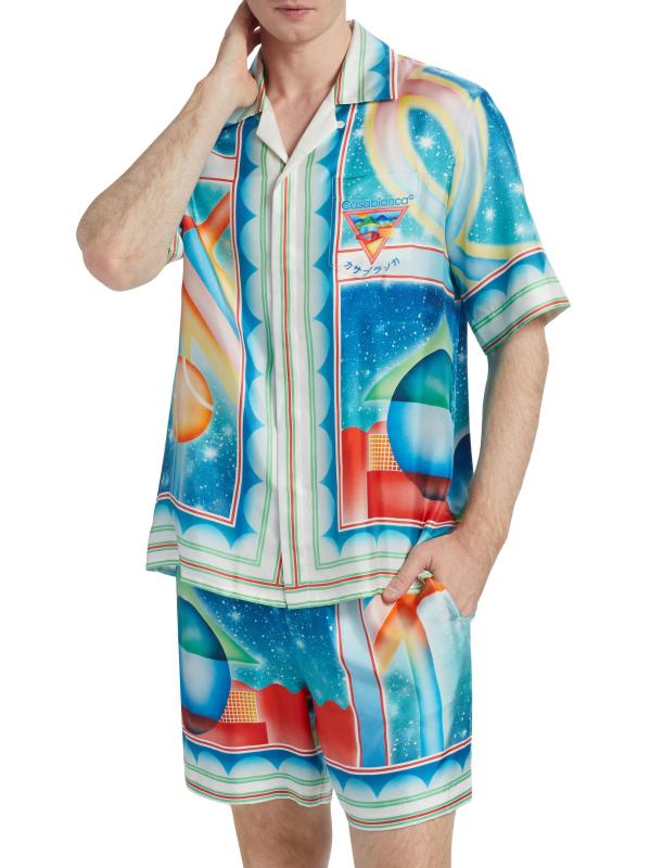 #2: قميص جالاكسي كوبان بياقة حريرية - جلاكسي كورت