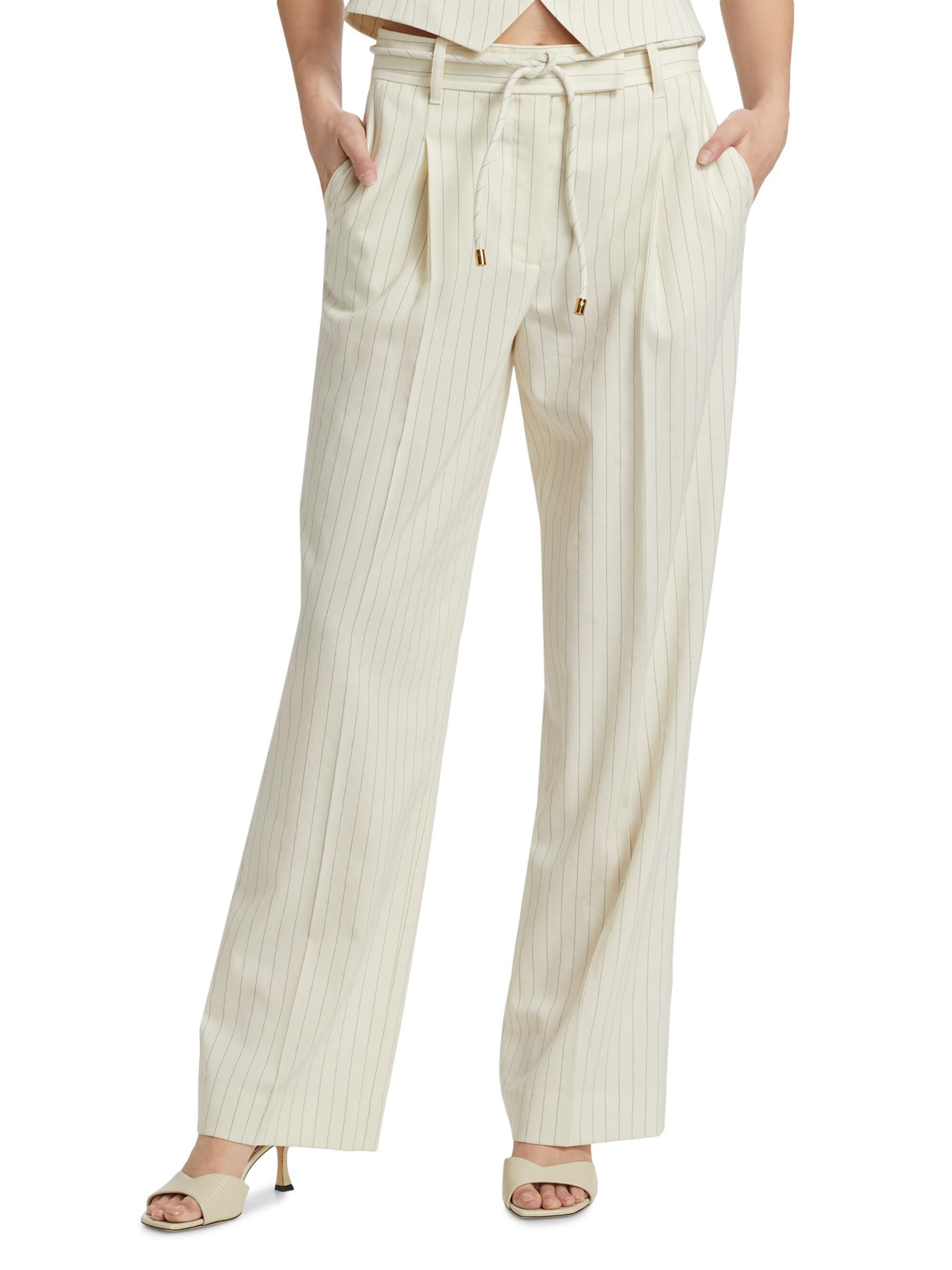 パンツ ILLUMINATE PANTS Shop Zimmermann - Illuminate Pinstripe Pants | Saks Fifth