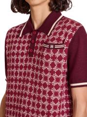 Tシャツ・カットソー AMIRI Woman Polo Shirt Violet AWKNPO1007 BURGUNDY 104275-Maroon-HTF.jpg?v=1628089735
