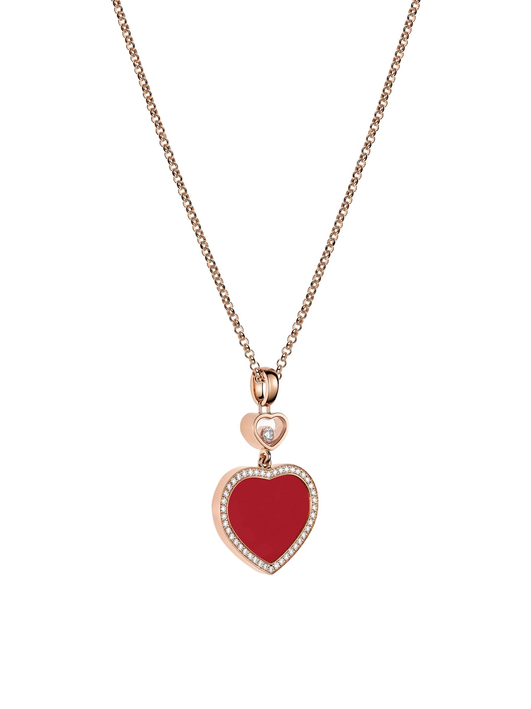 【国内】 ショパール ハッピーハート 18Kローズゴールド ダイヤ Chopard - ハッピーハーツ 18Kローズゴールド&ダイヤモンド