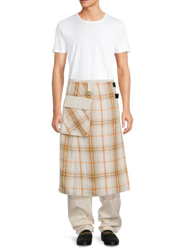 Nicholas Daley モヘア キルト ラップスカート 【公式通販】