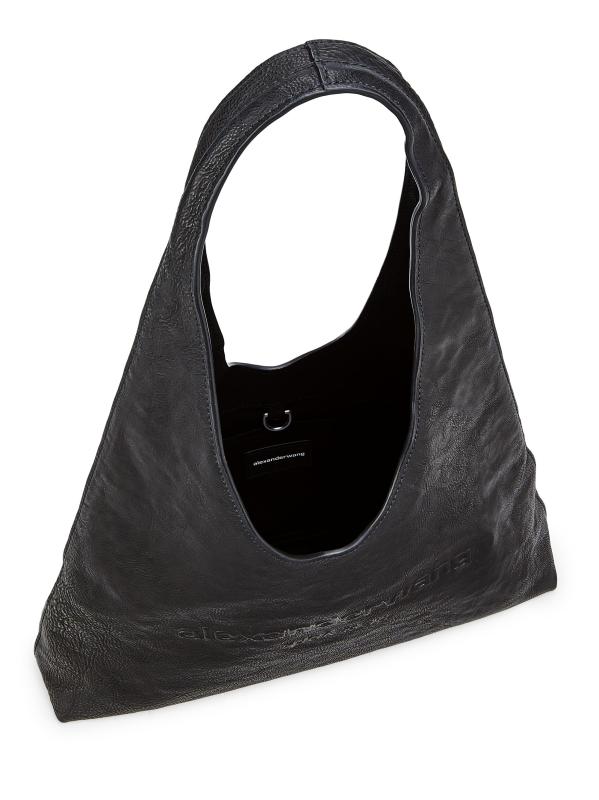 #4: حقيبة هوبو الصغيرة من جلد بايك كرينكل - أسود