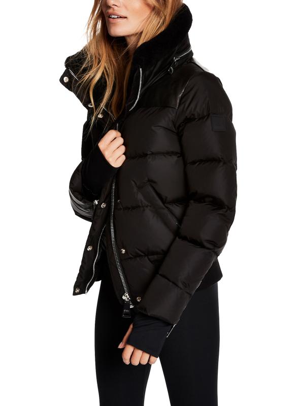 Shop Sam. - Sawyer Shearling-Embellished Down Jacket | Saks