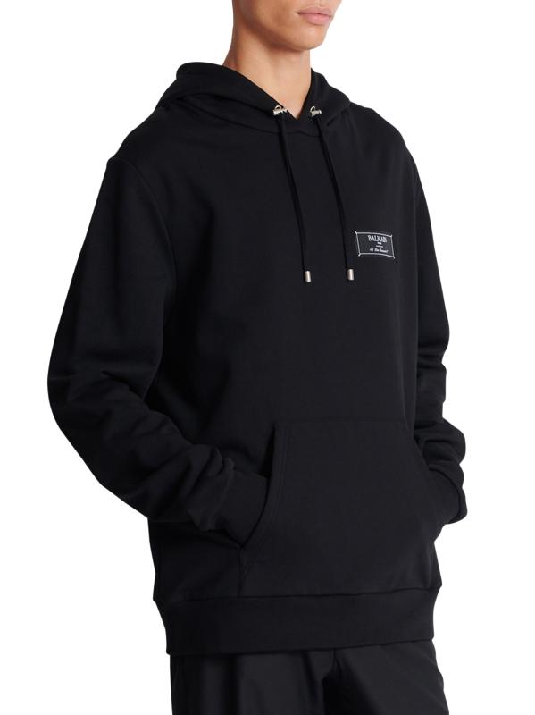 Balmain - ロゴ入りコットンパーカー をオンライン購入 | Saks