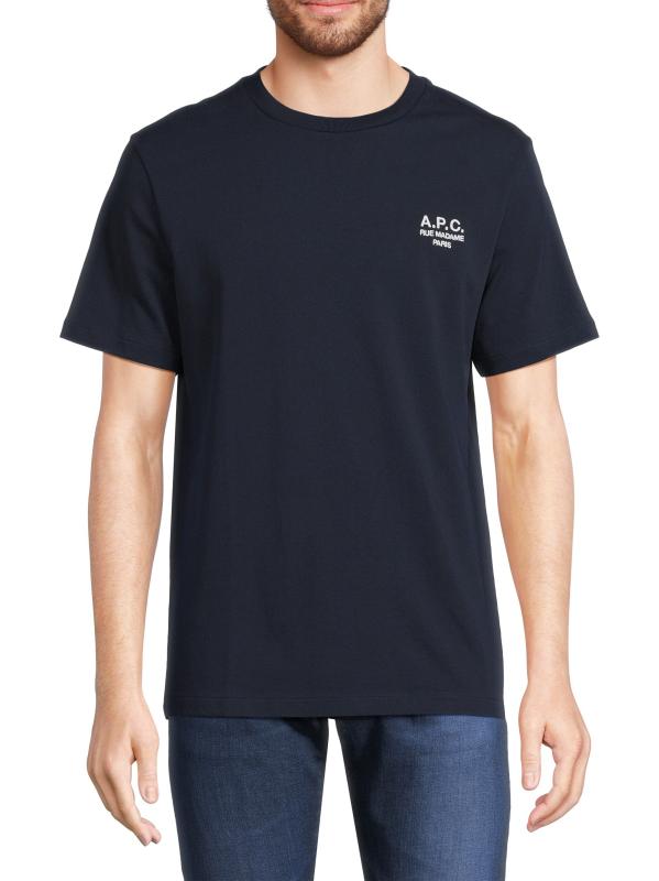 ◆A.P.C◆ ルー マダム ロゴTシャツ コットン A.P.C. - ルー・マダム・ロゴ・コットンTシャツ をオンライン