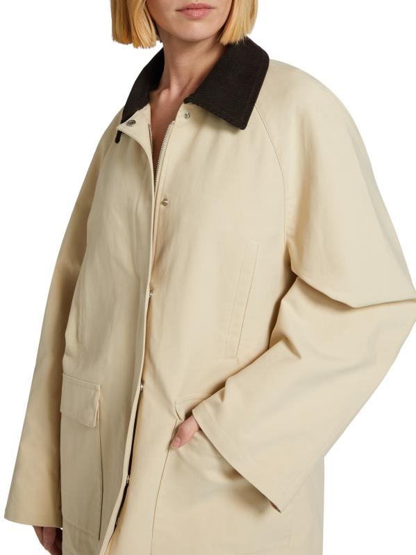 【Toteme】カントリーワックスコットンコート Country waxed organic cotton jacket - Toteme - Women