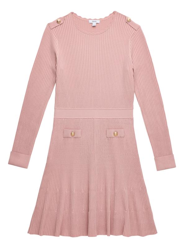 فستان شارلوت المضلع للبنات