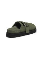 JIL SANDER バーガンディ スエード クロッグサンダル Amazon | [ジルサンダー] クロッグサンダル レザー バック