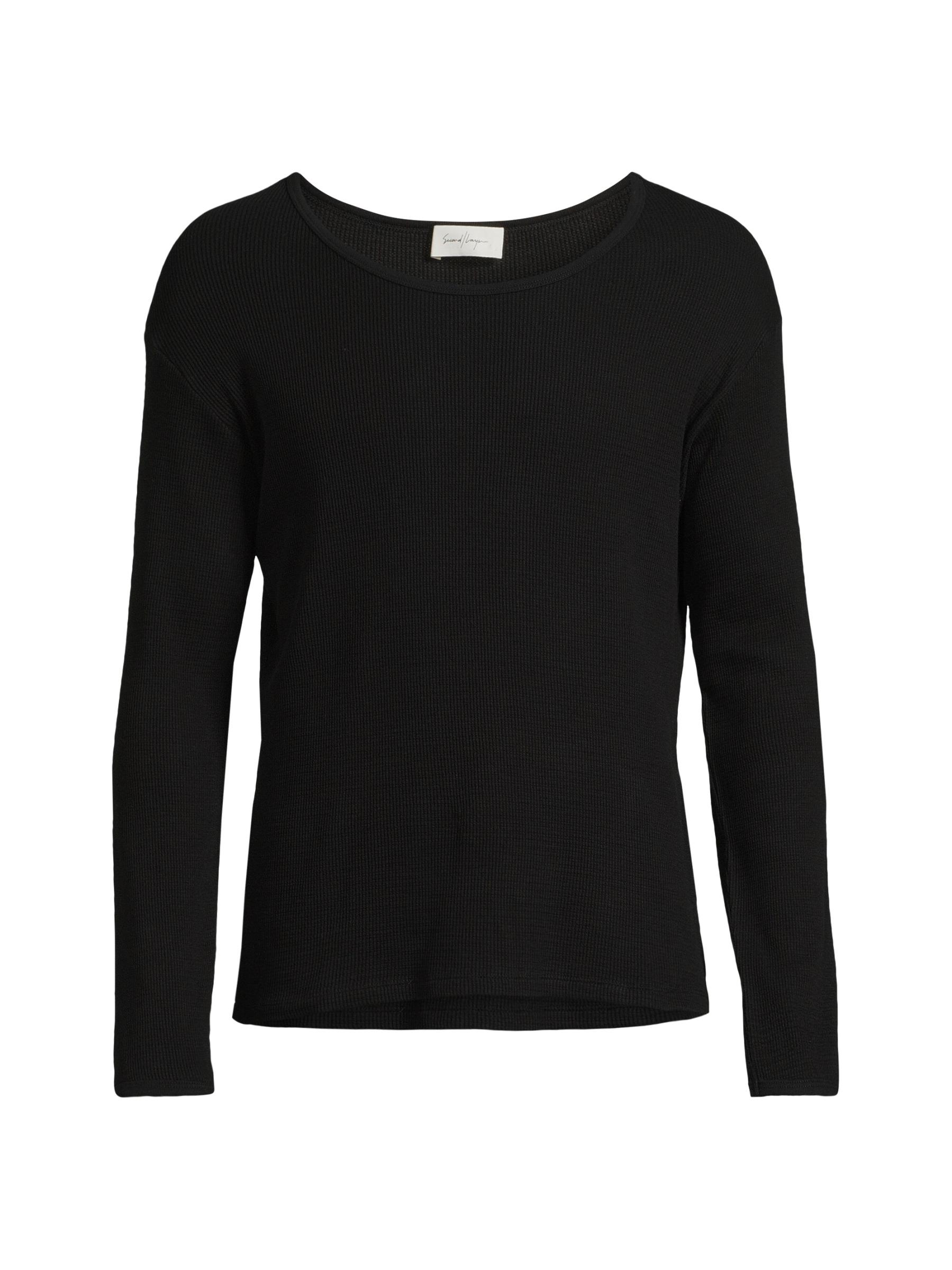 SECOND LAYER のVERTICAL THERMAL Shop Second/Layer - K-Vertical Thermal T-Shirt | Saks Fifth