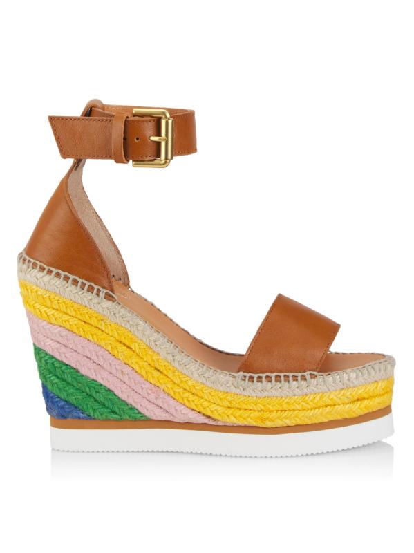 أسافين إسبادريل من الجلد اللامع