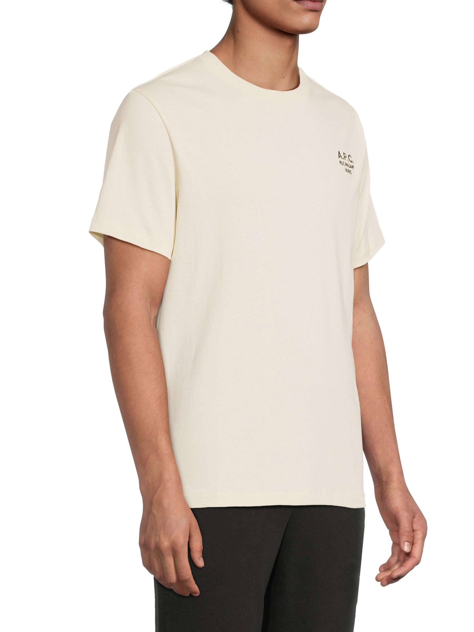 ◆A.P.C◆ ルー マダム ロゴTシャツ コットン A.P.C. - ルー・マダム・ロゴ・コットンTシャツ をオンライン