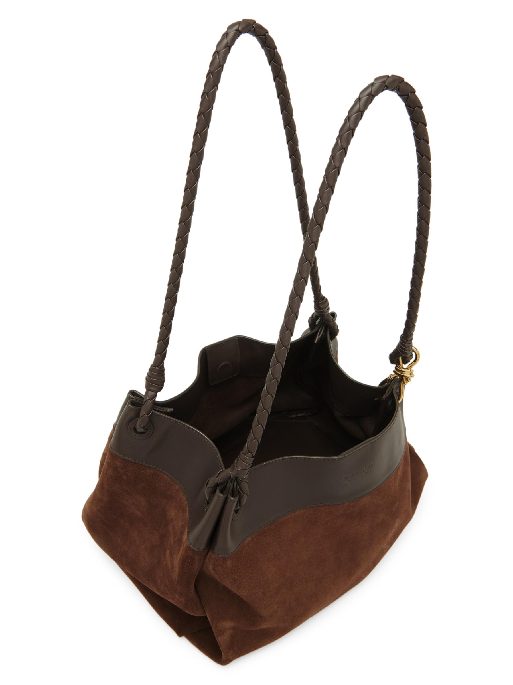 Bottega Veneta - マキシパラシュートレザー＆スエードトート