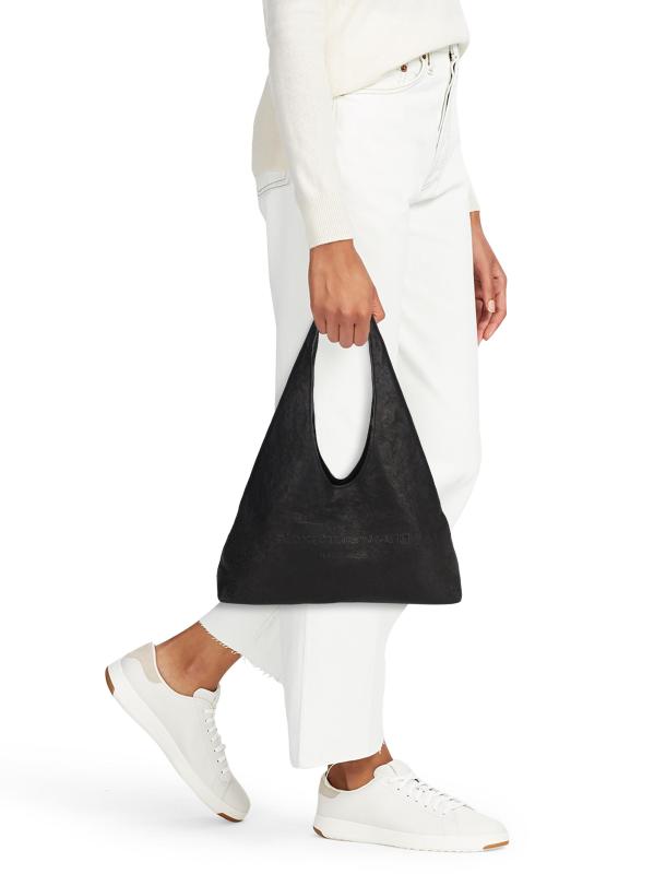 #2: حقيبة هوبو الصغيرة من جلد بايك كرينكل - أسود