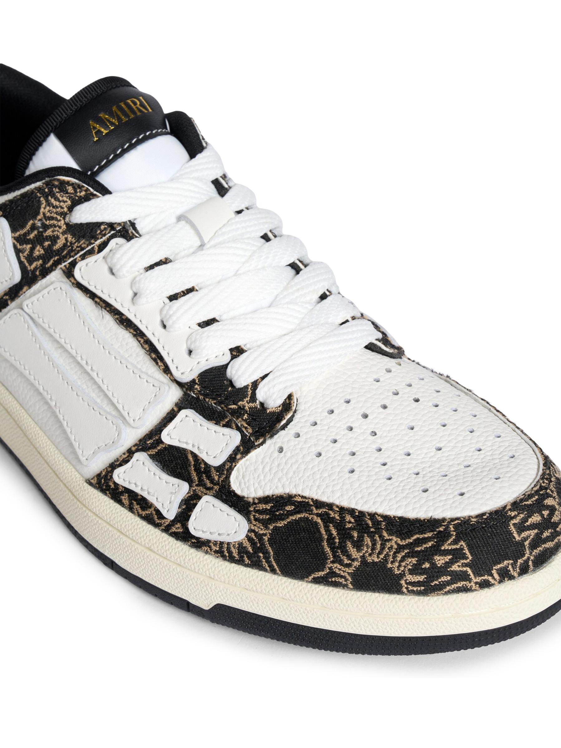 関税込★【AMIRI】MA クワッド スケル トップ レザー スニーカー Amiri - MA クワッド スケル トップ レザー スニーカー を