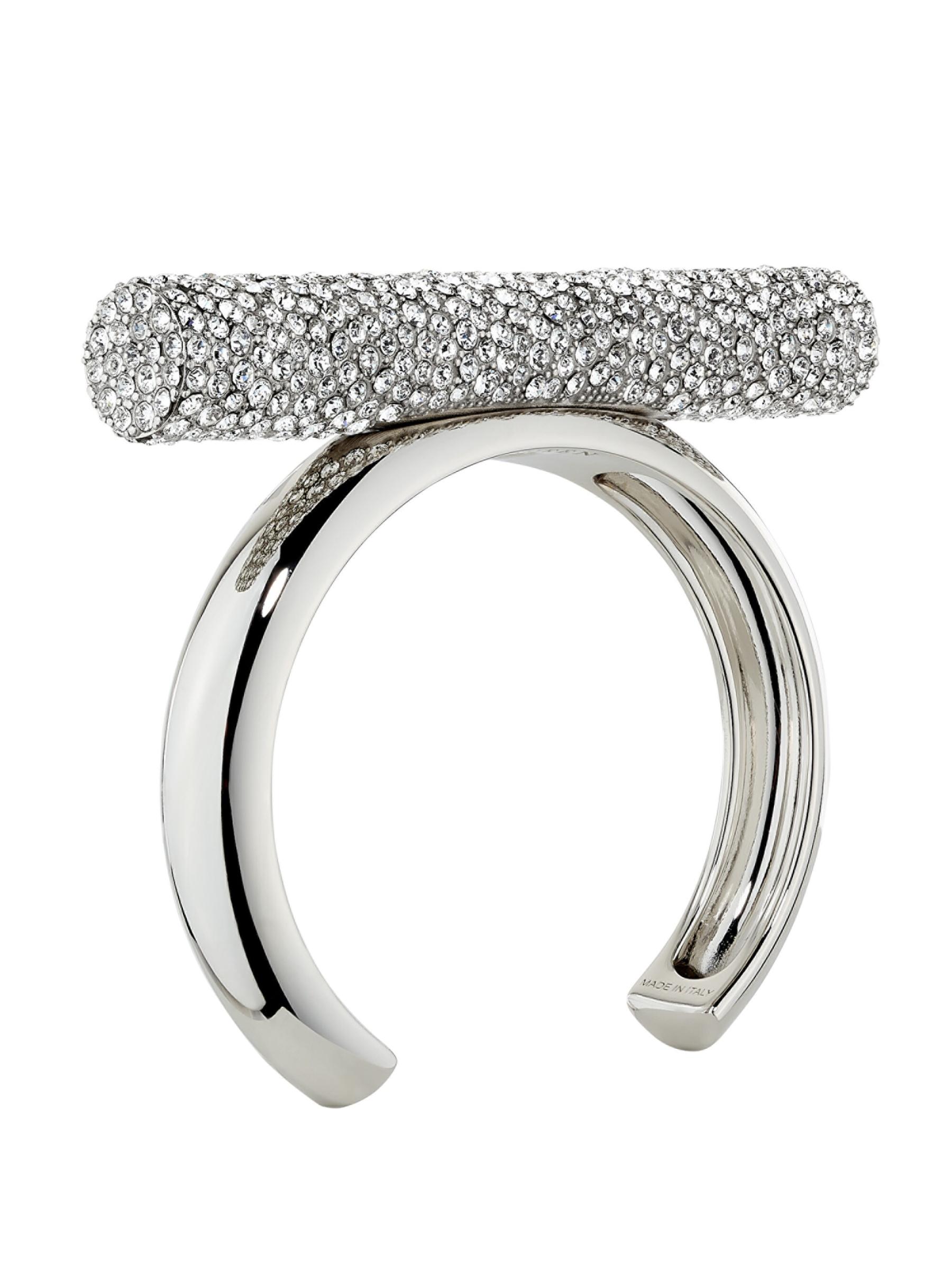 【送料&関税込】Alexander McQueen Cross Bar Bracelet Shop McQueen - Cross Bar Cuff Bracelet | Saks Fifth Avenue