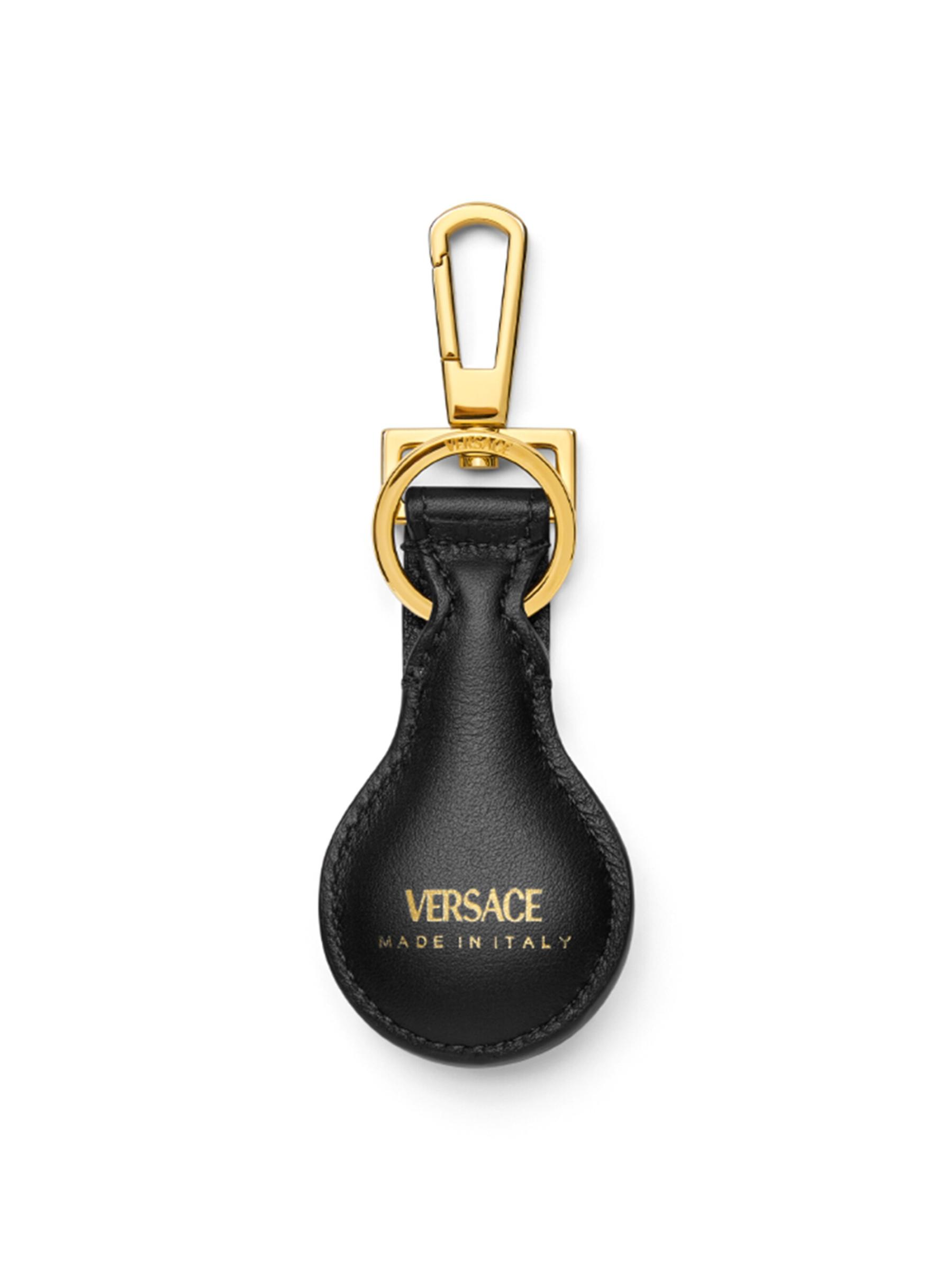 VERSACE正規品送料関税込みレディメドゥーサ キーリング Versace - メデューサ・レザー・キーリング をオンライン購入