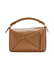 極美品★LOEWE Handle Cover Case 11 806-16 Loewe Puzzle Edge Monochrome Small In Satin Calf | David Jones