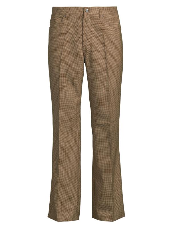 بنطلون من الصوف المنقوش من فالوكو غلين