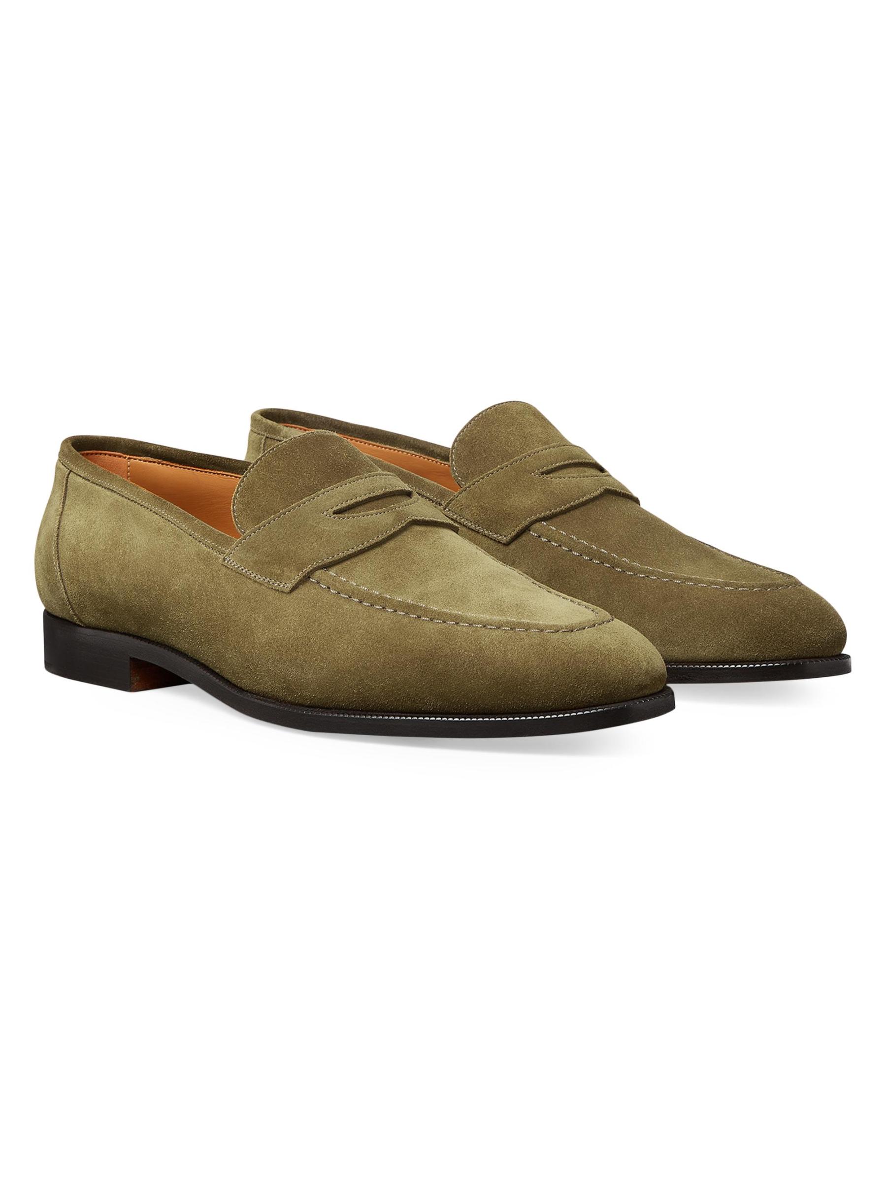 Shop Loro Piana - Sergio Walk Suede Loafers | Saks Fifth Avenue