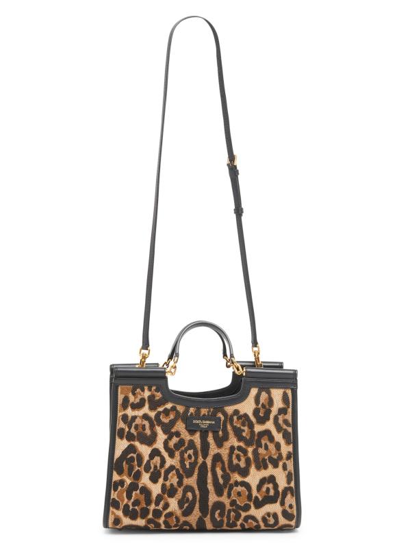 #5: حقيبة تسوق صغيرة بتصميم جلد الفهد من صقلية - نمر