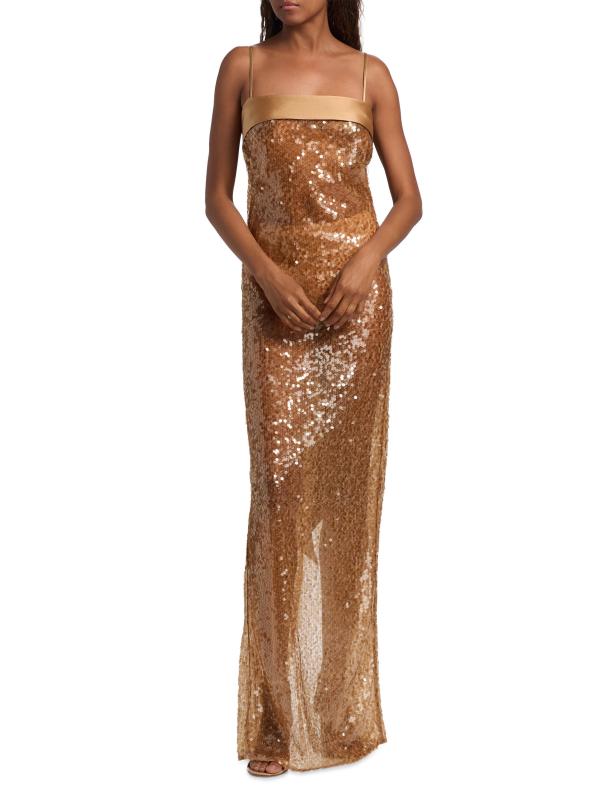 #2: فستان بيليت مزين بالترتر - عسل