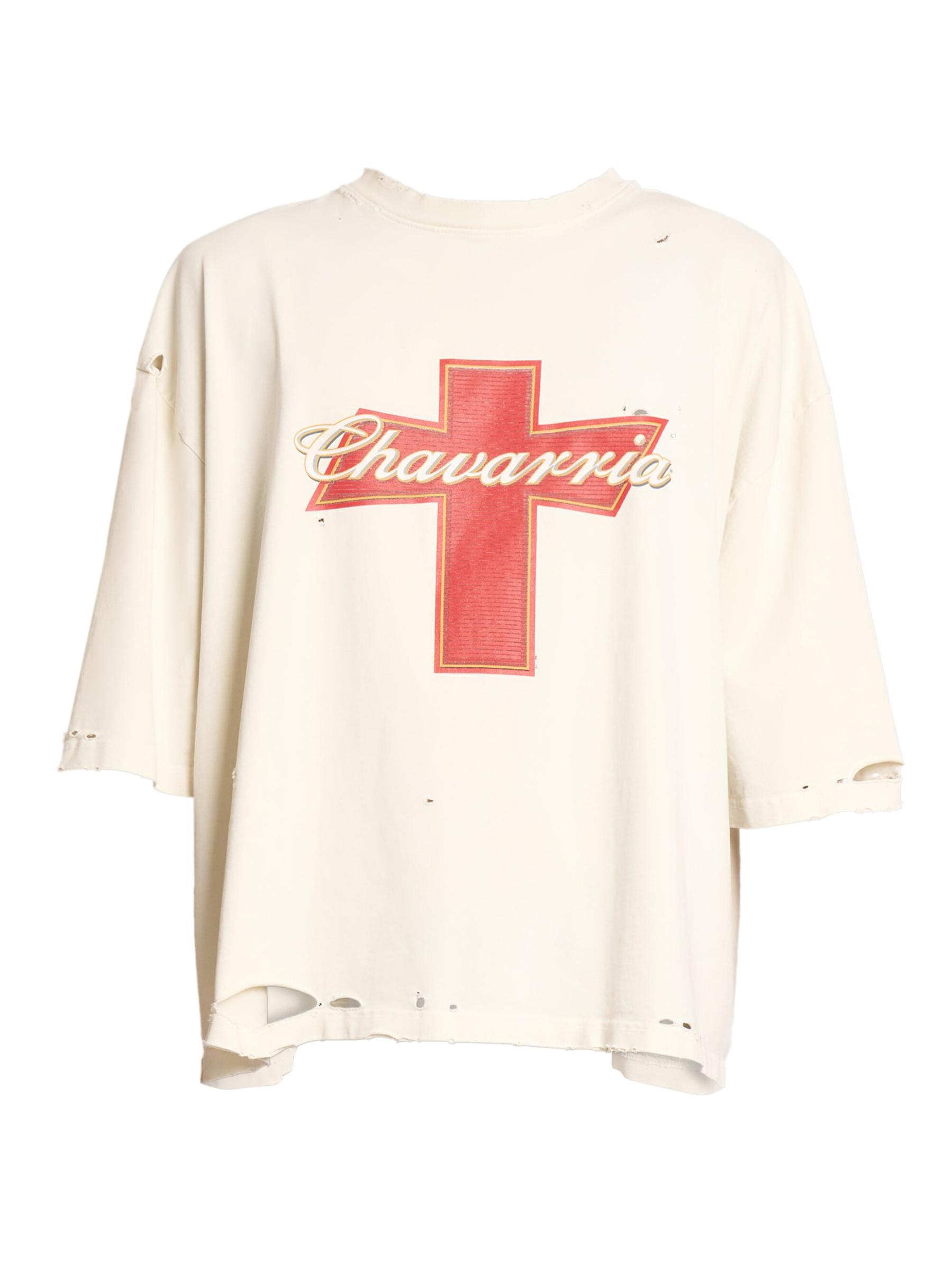 Shop WILLY CHAVARRIA - Budweiserria Buffalo Cotton T-Shirt