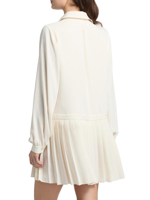 #4: فستان مرسيدس متعدد الاستخدامات مطوي - أبيض الشتاء