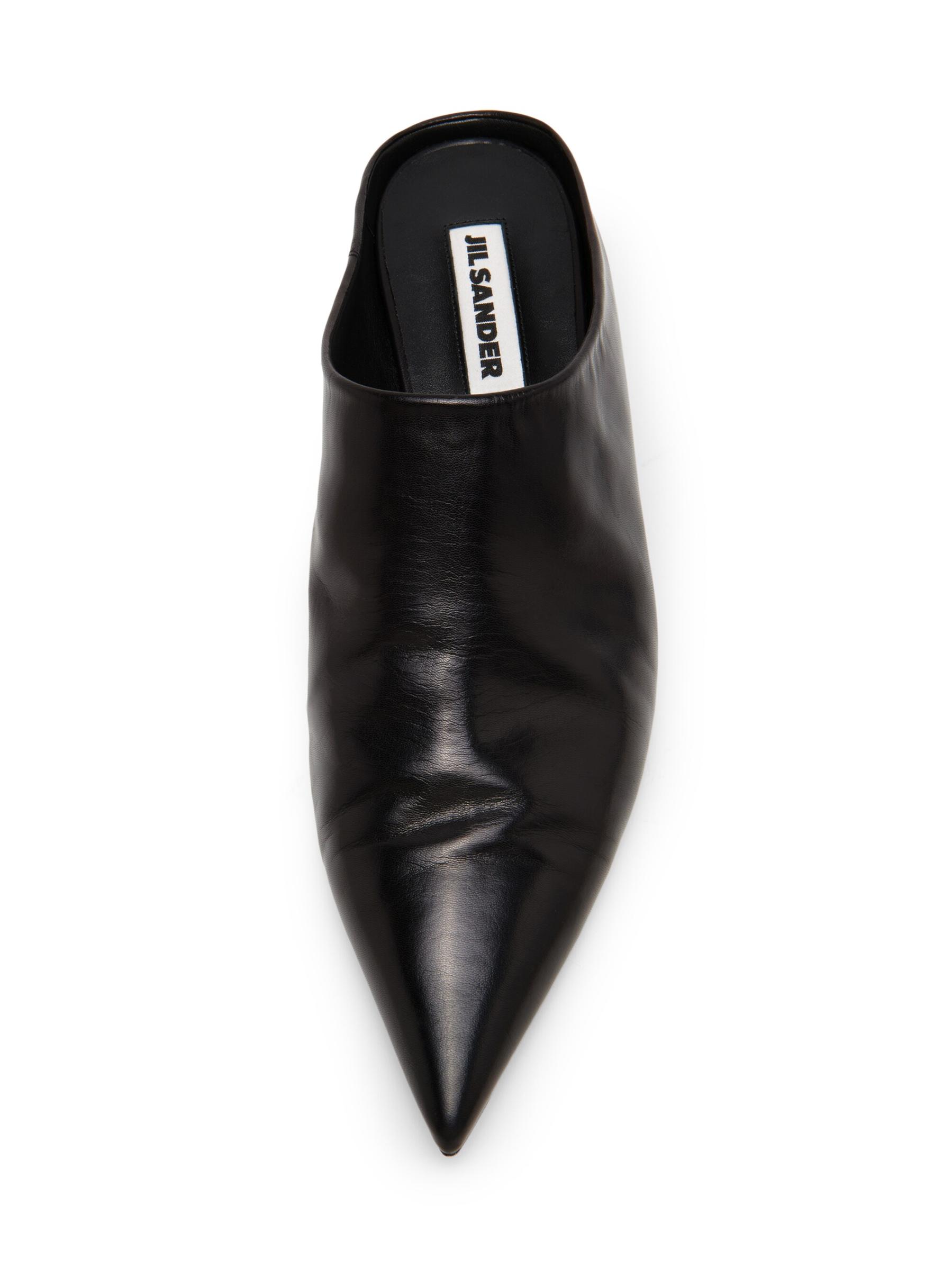 直営店☆JIL SANDER☆最終SALE! レザー キトンヒール ミュール Jil Sander - 35MM レザー・キトンヒール・ミュール を