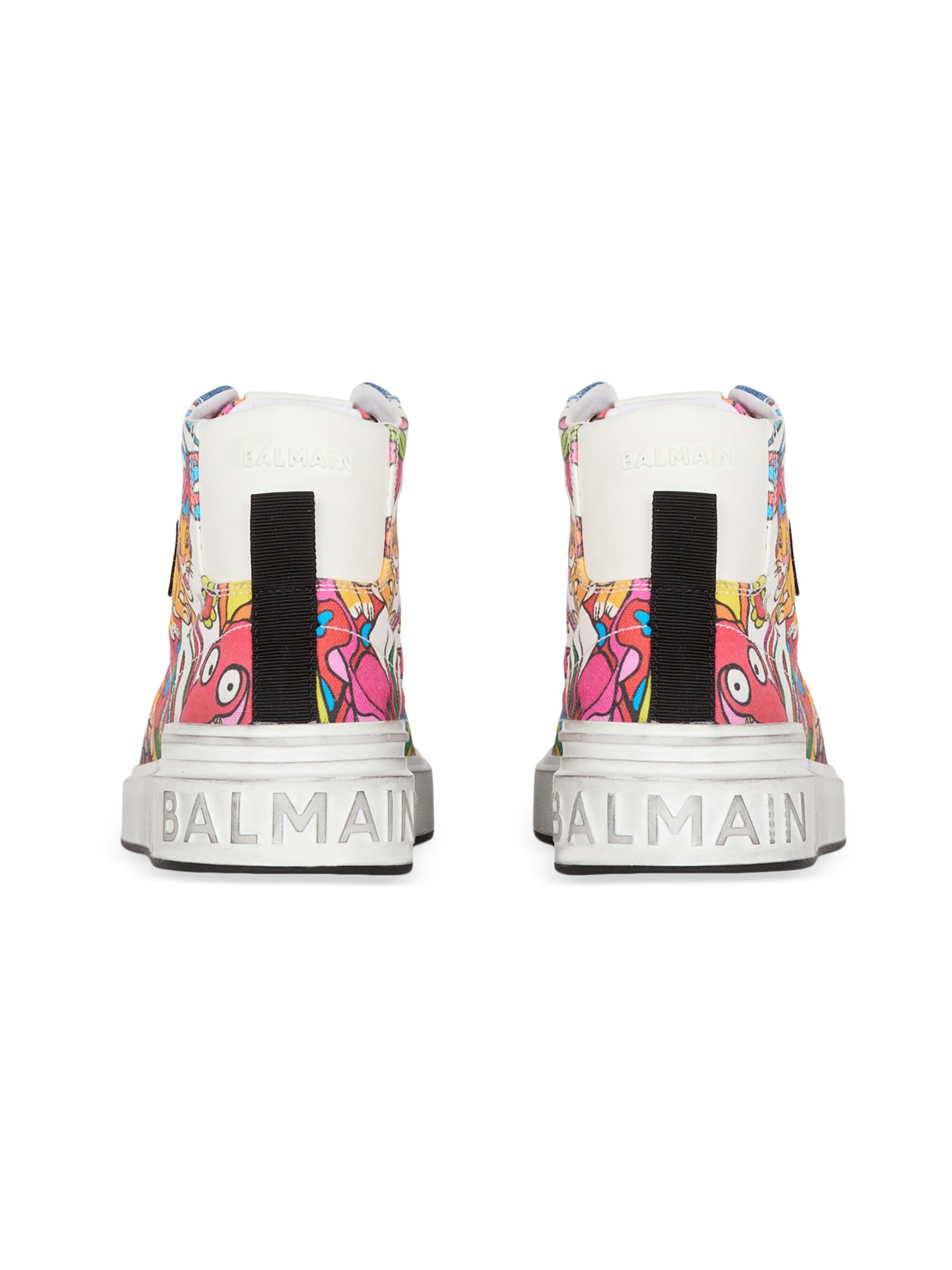 BALMAIN ティスニ クラフィック フリント トロストリンク フティ Balmain - ディズニー×バルマン：ライオンキング Bコート
