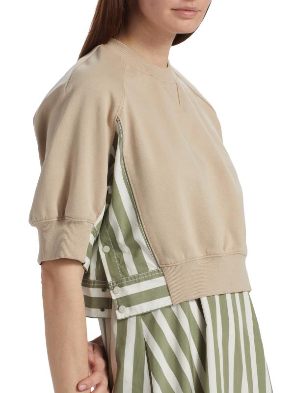【3.1 Phillip Lim】スウェットシャツ コンボ ドレス French Terry Vest Combo Dress | Phillip Lim Women's Styles
