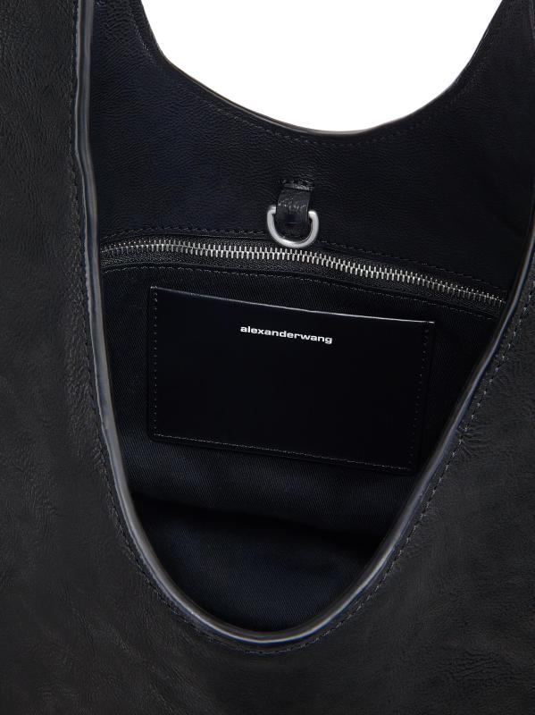 #4: حقيبة هوبو الكبيرة من جلد بايك كرينكل - أسود