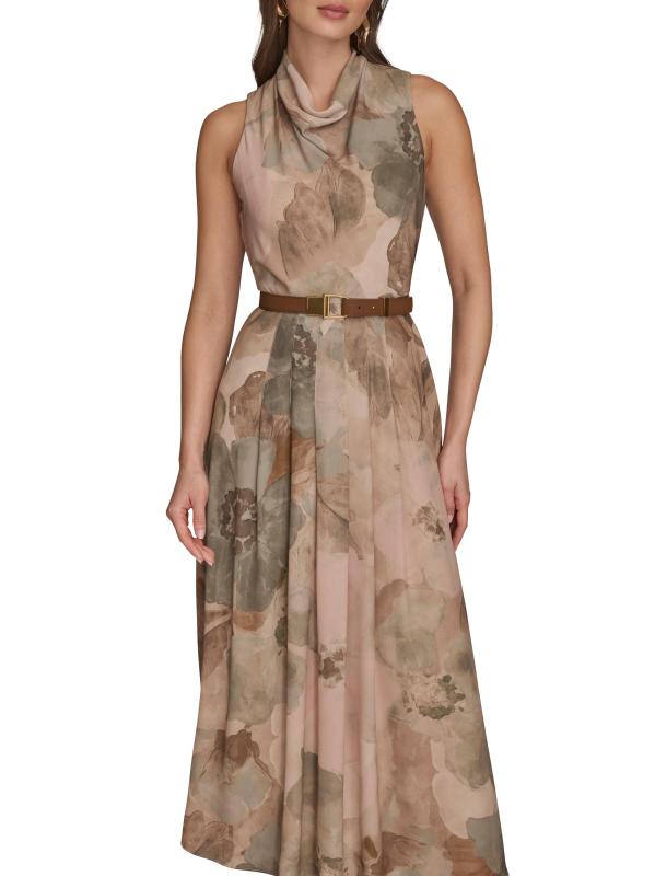 DKNY - 花柄Aラインドレス をオンライン購入 | Saks Fifth