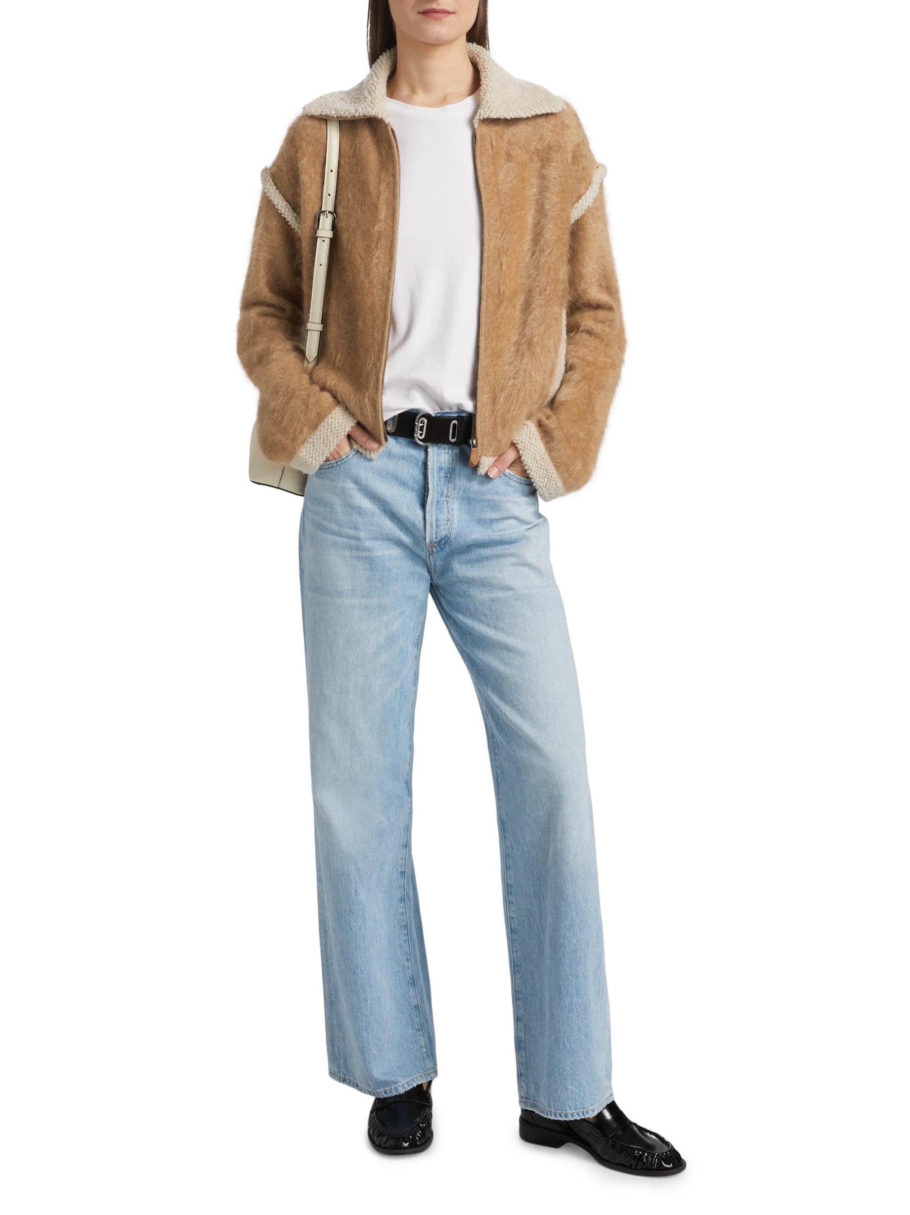 SOTUS The Memories クリムゾン　ジャケット Guest in Residence Grizzly Cashmere ​Bomber Jacket | Saks Fifth Avenue