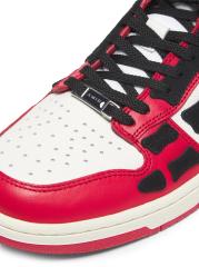⭐︎ミヤル⭐︎ Amiri Men's Crystal-Studded Leather Skel Low-Top Sneakers | Neiman