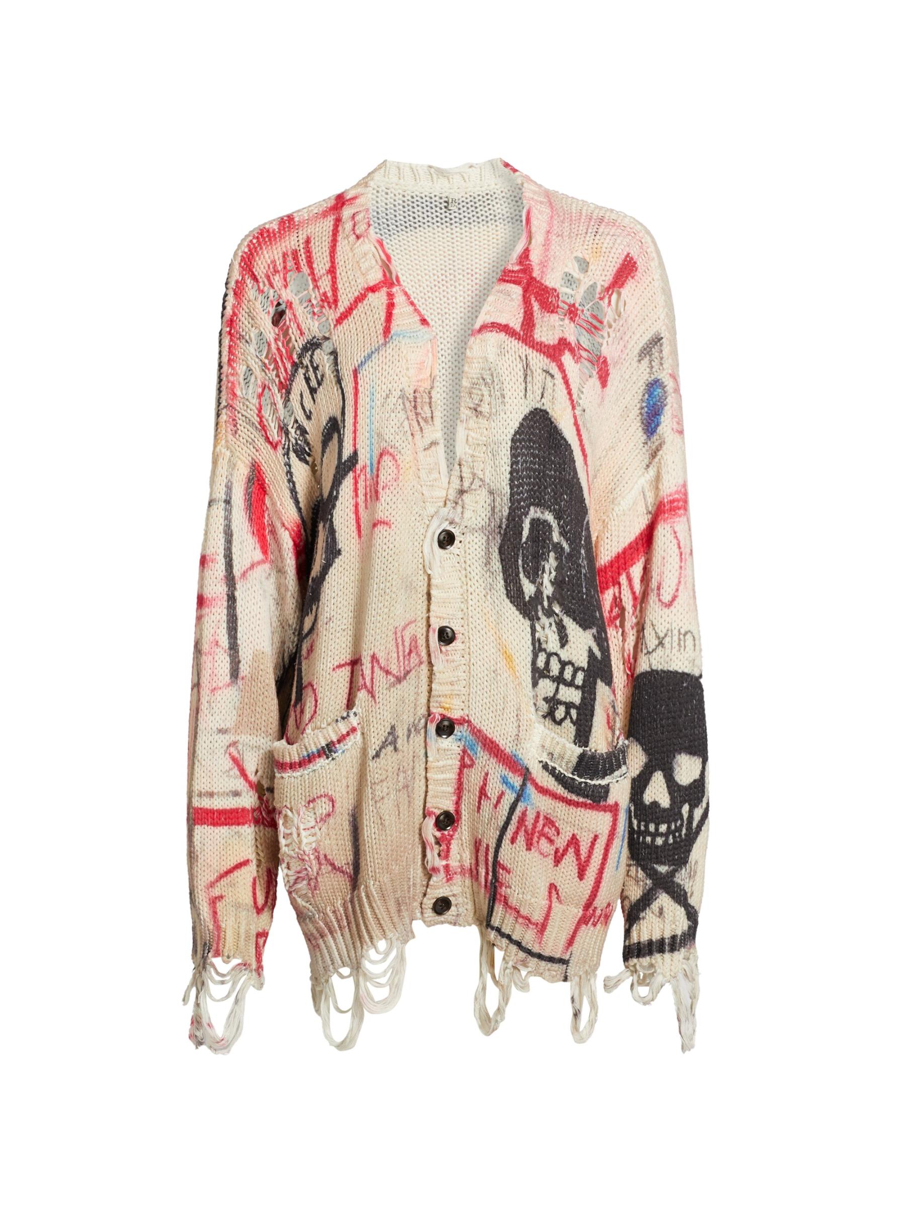 Shop R13 - Distressed Oversized Cardigan | Saks Fifth Avenue